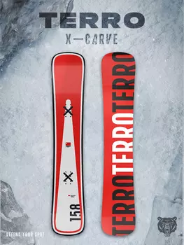 Сноуборд TERRO - X-CARVE 24/25, Мультицвет