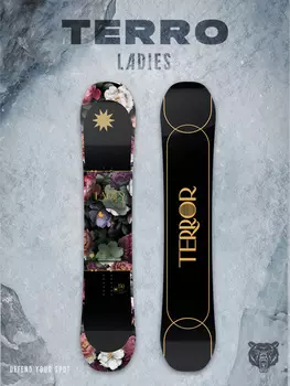 Сноуборд TERROR - LADIES 23/24, Черный