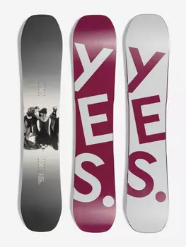 Сноуборд YES. All-In, Красный