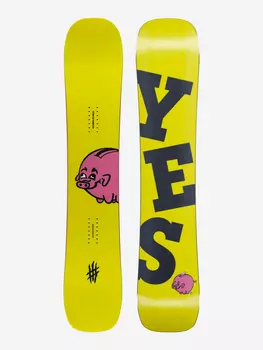 Сноуборд YES. Shifter Bonus, Желтый