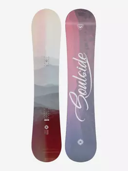 Сноуборд женский Rossignol Soulside, Розовый