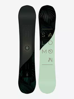 Сноуборд женский Salomon Wonder, Черный, размер 144