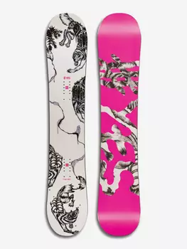 Сноуборд женский YES. Hel, Розовый