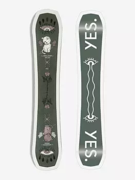Сноуборд женский YES. Rival, Зеленый