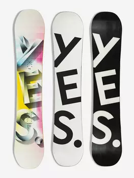 Сноуборд женский YES. W Basic, Белый