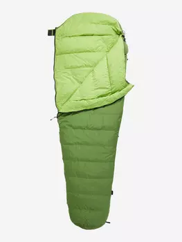 Спальный мешок Bask Trekking V2 600+ -3 правосторонний, Зеленый