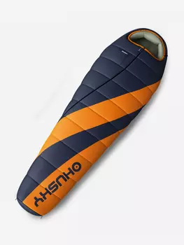 Спальный мешок Husky ENJOY LONG -26С, правая молния, Оранжевый