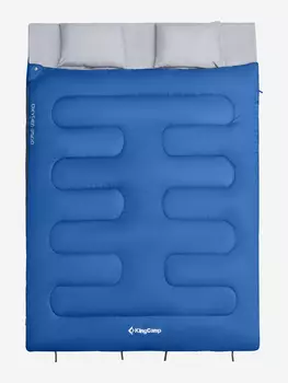 Спальный мешок KingCamp 3143 OXYGEN 250D -3C 220x150, синий, Синий