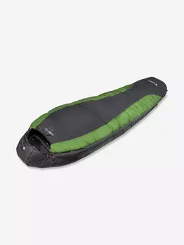 Спальный мешок KingCamp SUMMIT EXP -18°C, серый/зеленый, правый, Серый