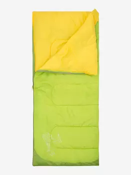 Спальный мешок Outventure Bunny +10 правосторонний, Зеленый
