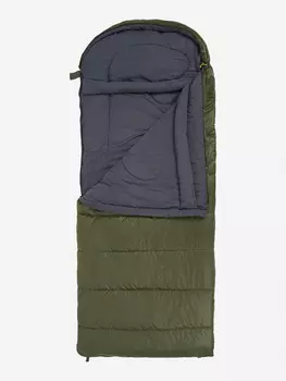 Спальный мешок Outventure Calgary +2 правосторонний, Зеленый