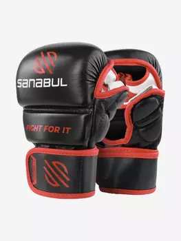 Спарринговые перчатки для ММА Sanabul Essential 7 oz, Красный
