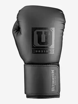 Спарринговые перчатки на липучке ULTIMATUM BOXING GEN5SPAR-HTN BLK, Черный
