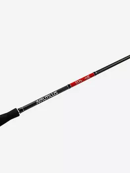 Спиннинг для джига Nautilus Shock NSHS-902HH 270см 15-55гр, Черный