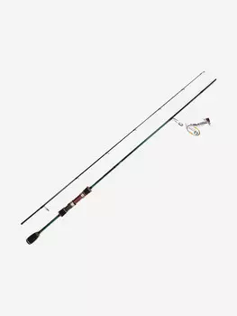 Спиннинг для рыбалки Mottomo Eleganza 201см 2-10г лайт на форель, Черный