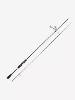 Спиннинг для рыбалки Mottomo Eleganza 213см 2-10г лайт на форель, Черный