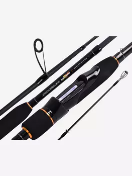Спиннинг Maximus SMUGGLER-X Bass 214M 2,1m 7-30g 4pcs, Черный