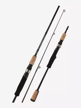 Спиннинг Okuma Azaki LRF Spin 7'6" 228cm 3-12g 2sec, Черный