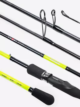 Спиннинг штекерный углеволоконный 2 колена Akara Teuri MHS762 TX-30 (14-35) 2,3 м, Мультицвет