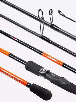 Спиннинг штекерный углеволоконный 2 колена Akara Teuri HS702 TX-30 (21-56) 2,1 м, Мультицвет