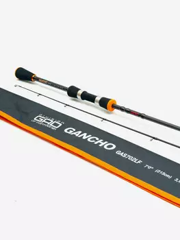 Спиннинговое удилище GAD Gancho 2023, 198 см., 3.0-12.0 гр., 4-10Lb., Fast, Черный