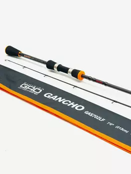 Спиннинговое удилище GAD Gancho 2023, 213 см., 10.5-32.0 гр., 10-20Lb., Fast, Черный