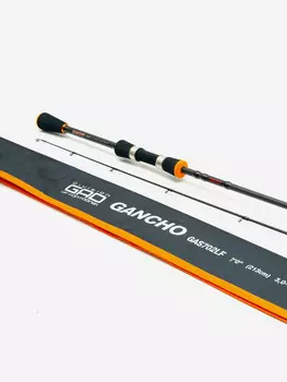 Спиннинговое удилище GAD Gancho 2023, 213 см., 14.0-48.0 гр., 12-25Lb., Fast, Черный