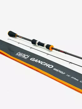 Спиннинговое удилище GAD Gancho 2023, 228 см., 18.0-63.0 гр., 17-35Lb., Fast, Черный