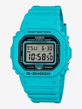 Спортивные часы Casio DW-5600EP-2E, Голубой