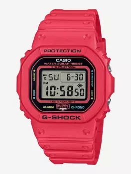 Спортивные часы Casio DW-5600EP-4E, Красный