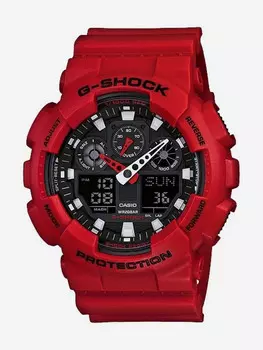 Спортивные часы Casio GA-100B-4A, Красный