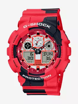 Спортивные часы CASIO GA-100JK-4A, Красный