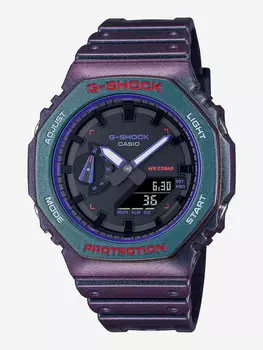 Спортивные часы CASIO GA-2100AH-6A, Фиолетовый