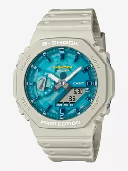 Спортивные часы CASIO GA-2100AS-5A, Белый