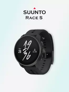 Спортивные часы SUUNTO Race S, SS051013000, черные, Черный