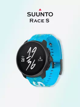 Спортивные часы SUUNTO Race S, SS051015000, голубые, Голубой