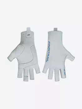 Спортивные перчатки без пальцев FINNTRAIL Wave, Серый