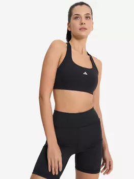 Топ бра спортивный adidas, Черный
