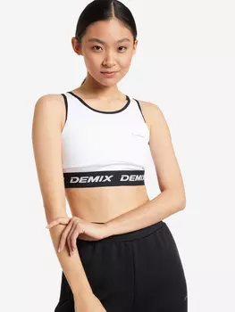 Спортивный топ бра Demix, Белый, размер 46