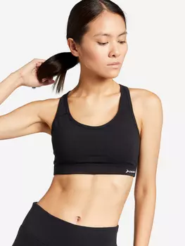 Спортивный топ бра Demix, Черный, размер 42