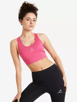 Спортивный топ бра Demix ActiveMove Essentials Longline, Розовый