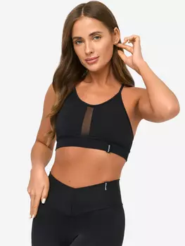 Спортивный топ бра EUPHORIA, Черный