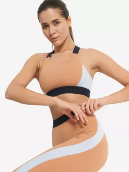 Топ бра спортивный FILA, Бежевый