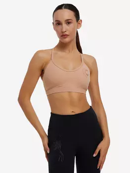 Топ бра спортивный Gymshark Twins, Бежевый