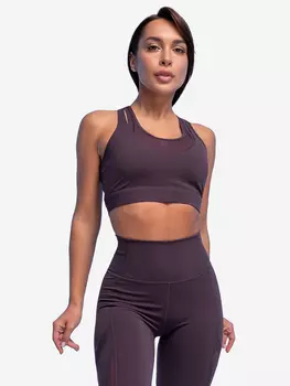 Спортивный топ бра Pelican, Фиолетовый