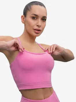 Спортивный топ бра Pelican, Розовый