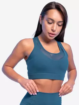 Спортивный топ бра Pelican, Синий