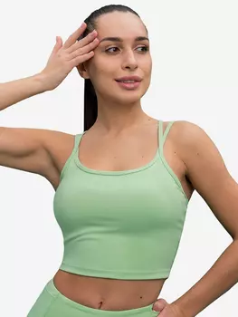 Спортивный топ бра Pelican, Зеленый