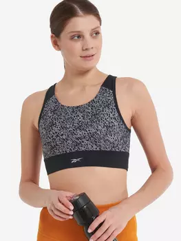 Топ бра спортивный Reebok Running, Черный