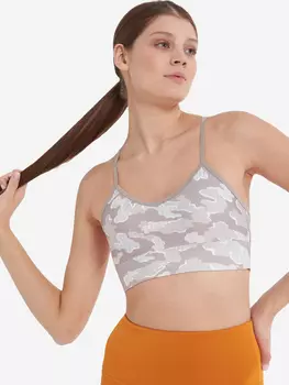 Топ бра спортивный Reebok Train, Бежевый